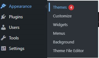 Install new WordPress Theme