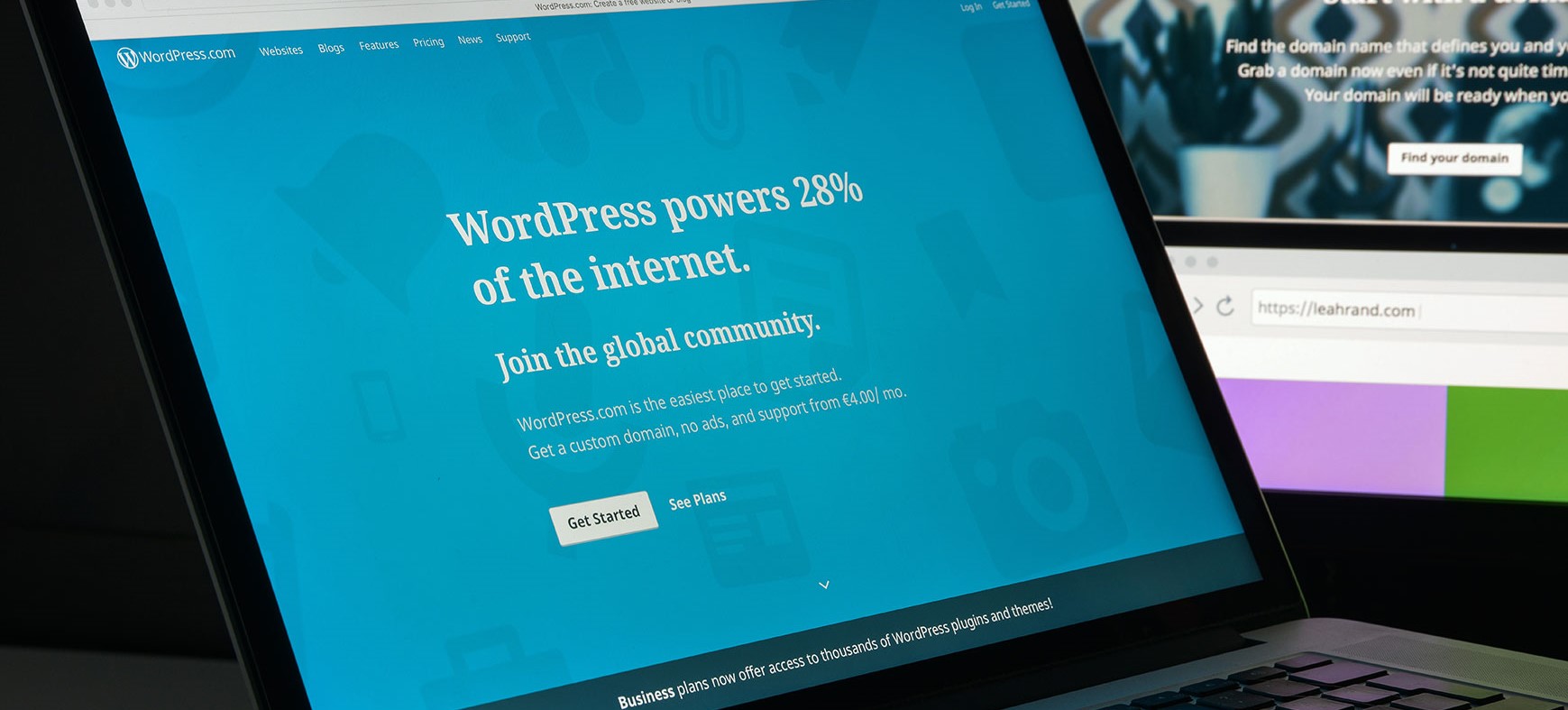 WordPress Powers the a large portion of the internets websites