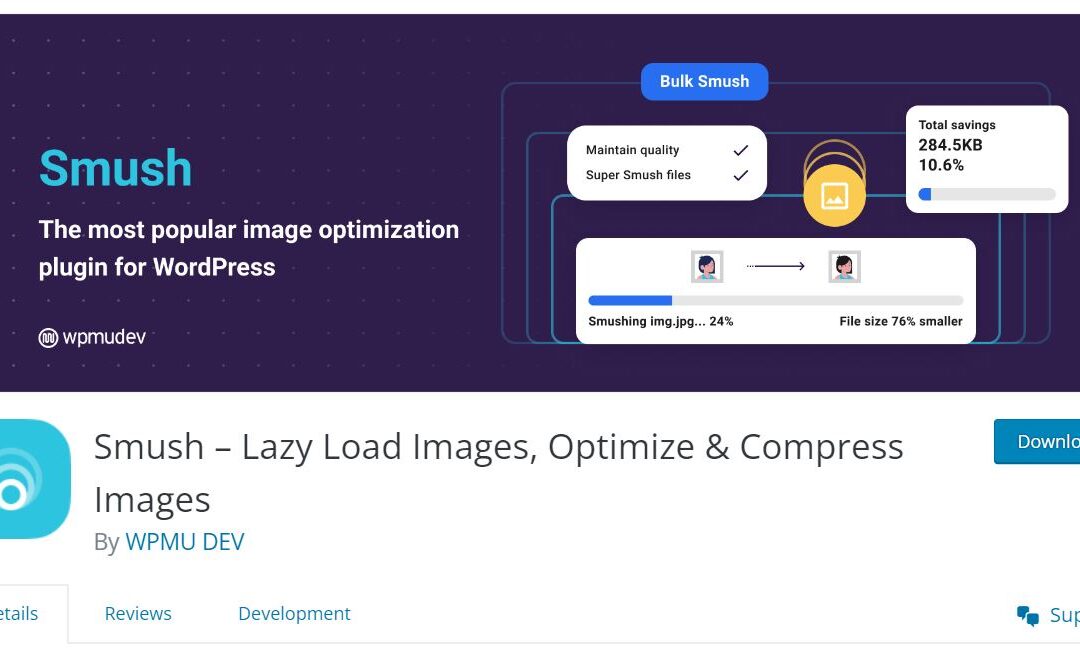 Optimize and Compress Images with Smush: Boost Website Performance Effortlessly